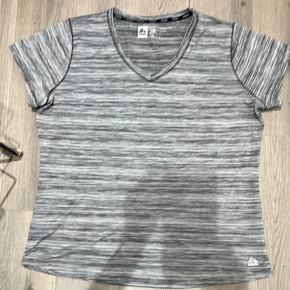 Adidas Gray Fitted Short Sleeve Tee - Picture 2 of 4